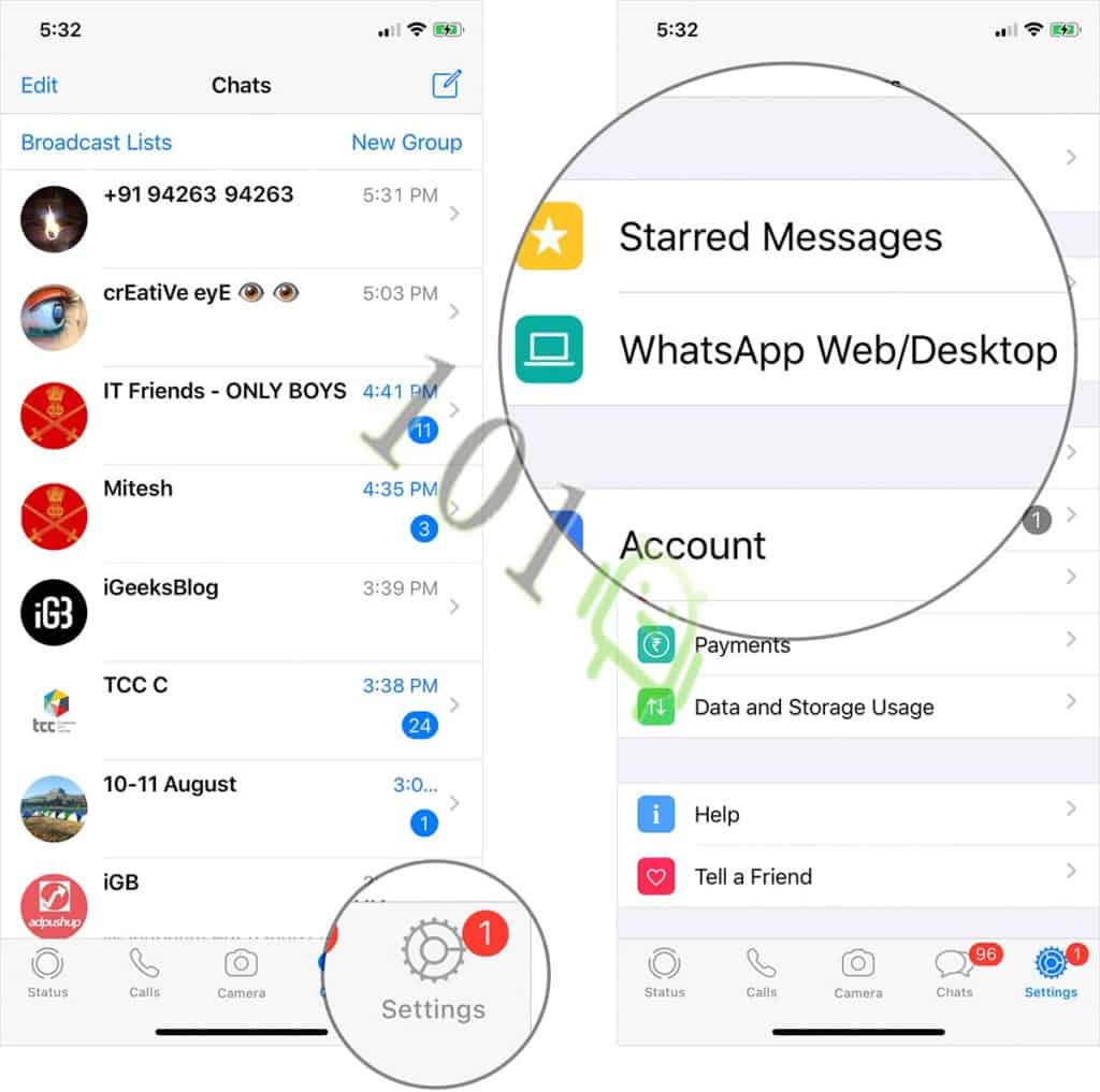 واتساب ويب - WhatsApp Web مسح رمز واتس اب ويب