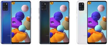 سعر هاتف Samsung Galaxy A21s الرسمي